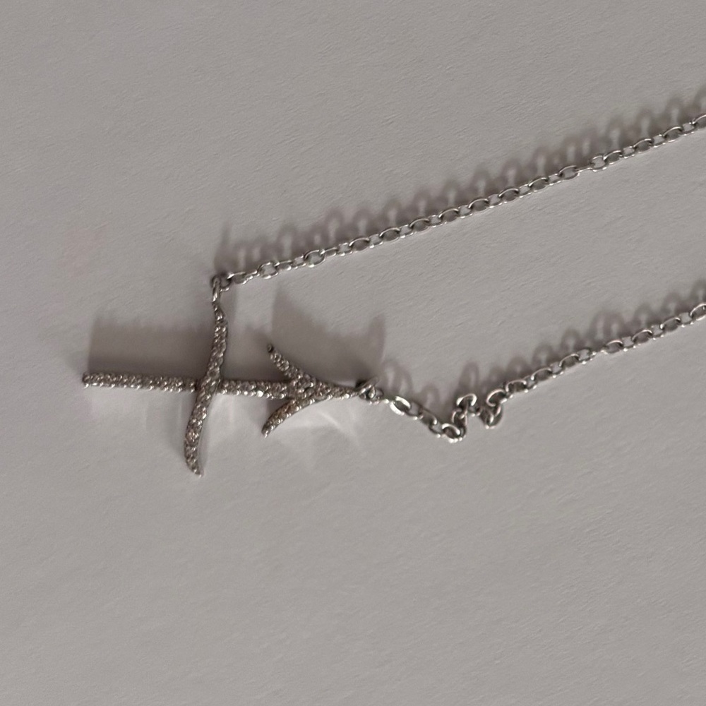 Diamond Sagittarius Zodiac Sign Pendant necklace ANGARA - Picture 6 of 8